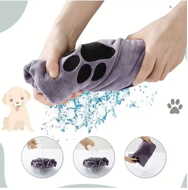 TailWaggers™ Pet Microfiber Drying Towel (Large)