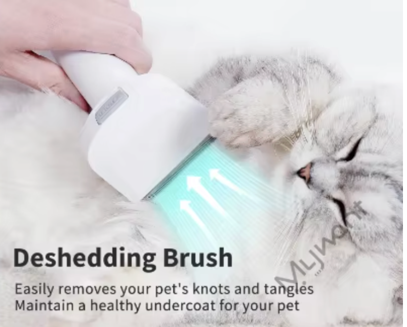 TailWaggers™ PETKIT Airclipper 5-in-1 Pet Grooming Vacuum Kit with High Performance Vacuum Suction for Cat And Dog Shedding