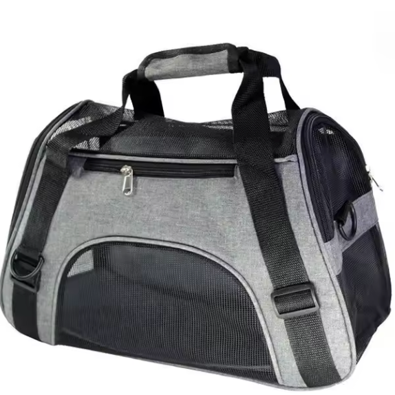 TailWaggers™ Portable Dog Cat Carrier Bag Pet Puppy Travel Bags Breathable Mesh Small Dog Cat Dogs Outdoor Tent Carrier Outgoing Pets Handbag